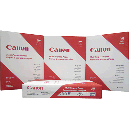 Papier pour copies a usage multiple, 8-1/2" x 11", 20 lb, Blanc Helyx Safety & Industrial Supplies