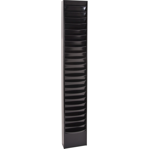 Pr&eacute;sentoirs, Stationnaire, 23 fentes, Acier, 9-3/4" la x 4-1/8" p x 65-1/2" h Helyx Safety & Industrial Supplies