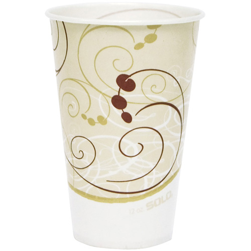 Goblets jetables, Papier, 12 oz, Multicolore Helyx Safety & Industrial Supplies