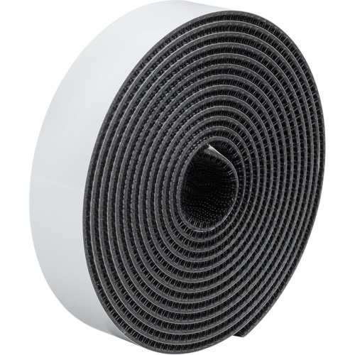 Dual Lock Reclosable Fastener, Self-Mating, 50 yds x 1/2", Adhesive, Black Helyx Safety & Industrial Supplies