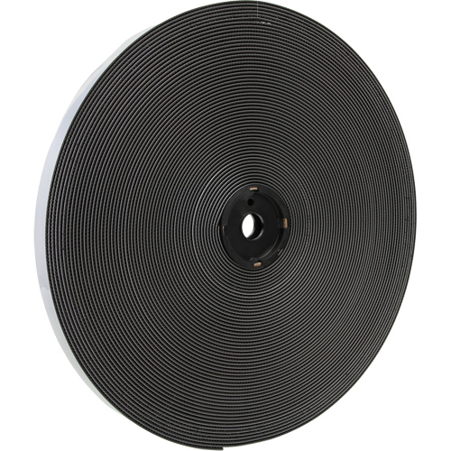 Dual Lock Reclosable Fastener, Self-Mating, 50 yds x 1/2", Adhesive, Black Helyx Safety & Industrial Supplies