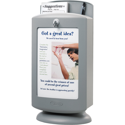Customizable Suggestion Box Helyx Safety & Industrial Supplies
