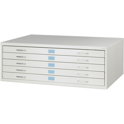 Classeurs pour classement &agrave; plat Facil, 5 Tiroirs, 46" la x 32" p x 16-3/8" h Helyx Safety & Industrial Supplies