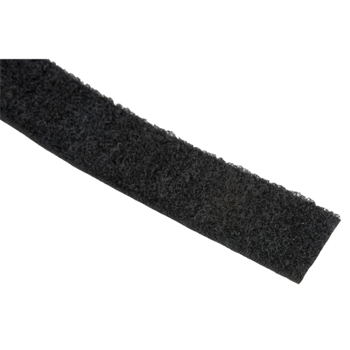 Bande d'attaches, Boucle, 50 vg x 1", Cousu, Noir Helyx Safety & Industrial Supplies