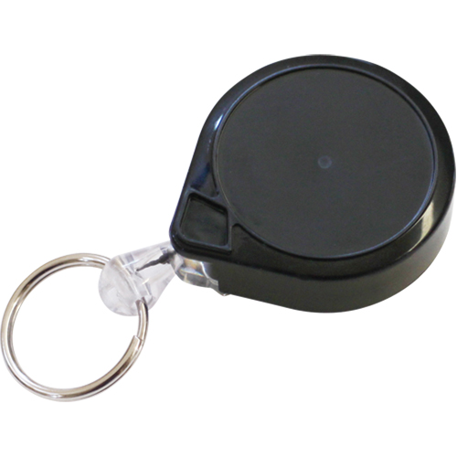 Retractable Mini-Bak&reg; Key Rings, Plastic, 36" Cable, Belt Clip Attachment Helyx Safety & Industrial Supplies