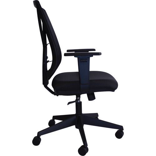 Chaise de bureau Activ A-47 Synchro, Tissu, Noir, Capacit&eacute; 275 lb Helyx Safety & Industrial Supplies