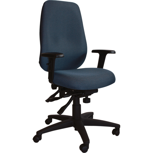 Cierra Petite Series Ergonomic Chairs, Fabric, Blue, 300 lbs. Capacity Helyx Safety & Industrial Supplies