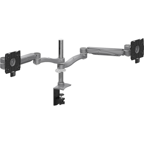 Dual Screen Height Adjustable Monitor Arms Helyx Safety & Industrial Supplies