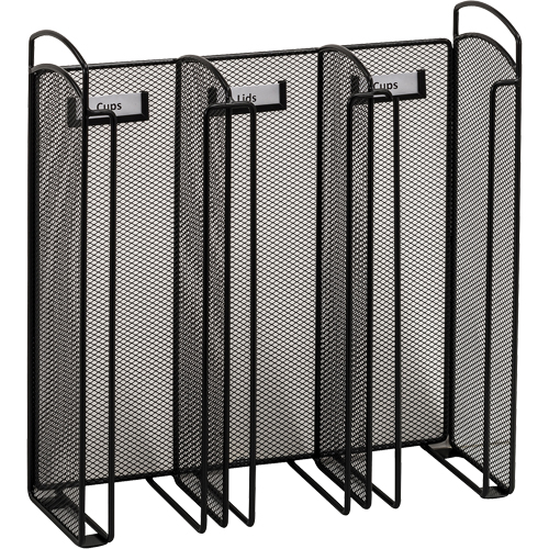 Organisateur Onyx pour verres et couvercles Helyx Safety & Industrial Supplies