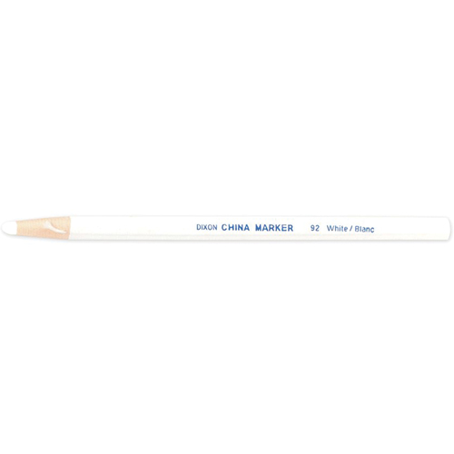 Dixon&reg; China Marker - White, White Helyx Safety & Industrial Supplies