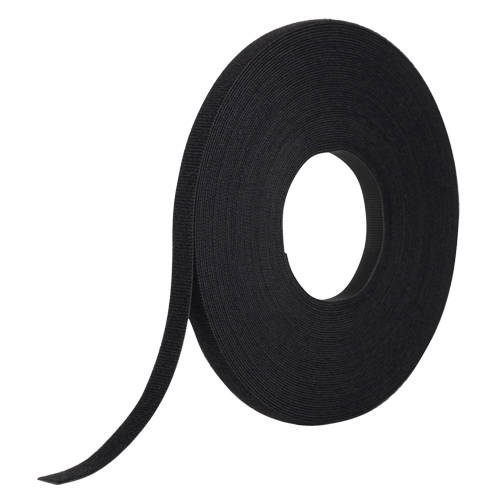 One-Wrap&reg; Fastener Tape, Hook & Loop, 25 yds x 1/2", Self-Grip, Black Helyx Safety & Industrial Supplies