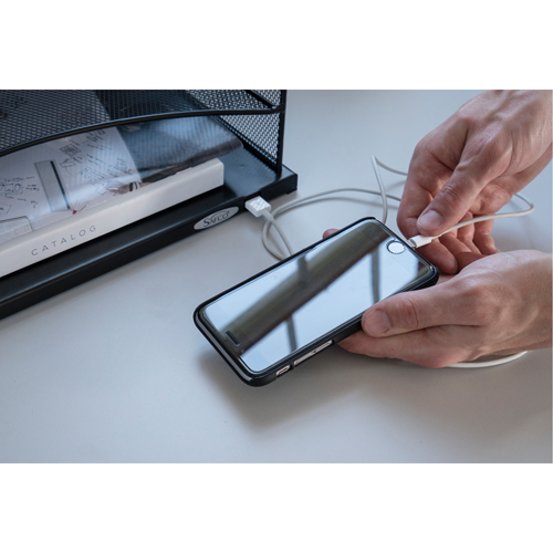 Onyx USB Powered Desk Organizer Helyx Safety & Industrial Supplies