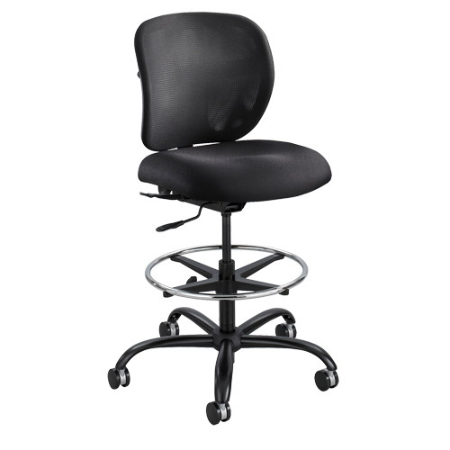 Tabouret robuste Vue, Nylon, Noir, Capacit&eacute; 350 lb Helyx Safety & Industrial Supplies