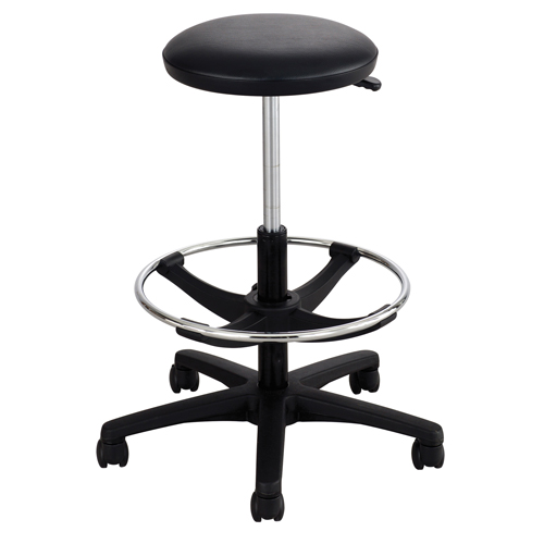 Extended-Height Stool, Drafting, Adjustable Height, 250 lbs. Capacity Helyx Safety & Industrial Supplies
