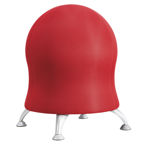 Chaise sph&eacute;rique Zenergy, Tissu, Rouge, Capacit&eacute; 250 lb Helyx Safety & Industrial Supplies