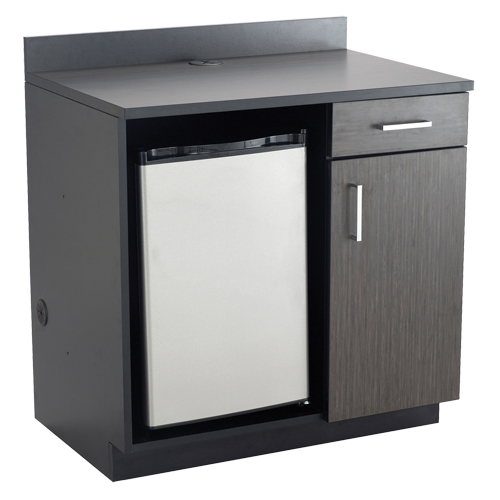 Armoire modulaire, M&eacute;lamine, 39" h x 36" la x 25" P, Nuit d'Asie/noir Helyx Safety & Industrial Supplies