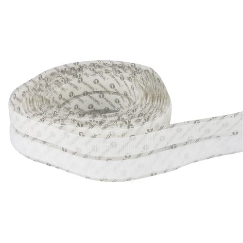 Attache, Boucle et crochet, 15' x 3/4", Adh&eacute;sif, Blanc Helyx Safety & Industrial Supplies