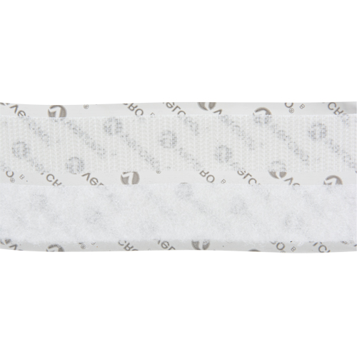 Attache, Boucle et crochet, 15' x 3/4", Adh&eacute;sif, Blanc Helyx Safety & Industrial Supplies