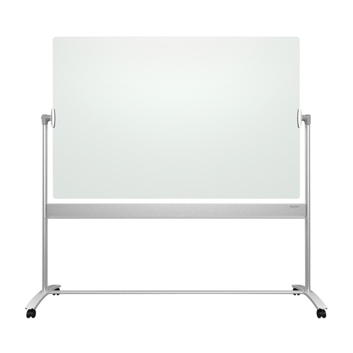 Chevalet mobile magn&eacute;tique en verre r&eacute;versible Infinity Helyx Safety & Industrial Supplies