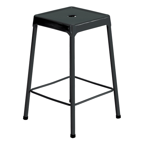 Tabouret en acier pour comptoir Safco, Stationnaire, Fixe Hauteur, Capacit&eacute; 250 lb Helyx Safety & Industrial Supplies