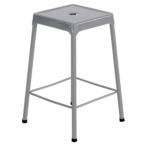 Counter Stool, Stationary, Fixed Height, 250 lbs. Capacity Helyx Safety & Industrial Supplies