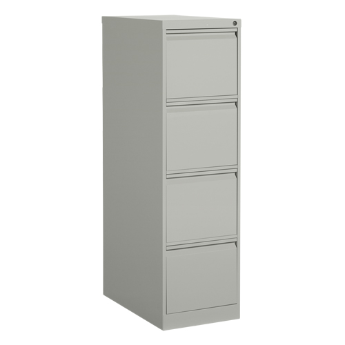 Classeur vertical, Acier, 4 tiroirs, 15-1/7" la x 25" p x 52" h, Gris Helyx Safety & Industrial Supplies