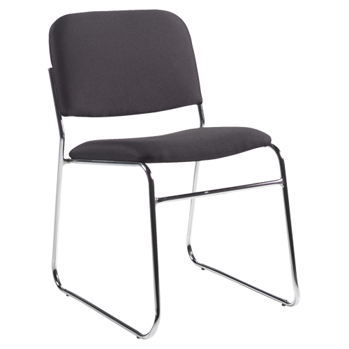 Chaise sans accoudoirs, Tissu, Hauteur 30", Capacit&eacute; 200 lb, Noir Helyx Safety & Industrial Supplies