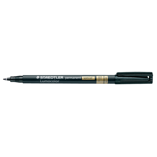 Marqueur permanent Lumocolor, Noir, Pointe Fin Helyx Safety & Industrial Supplies