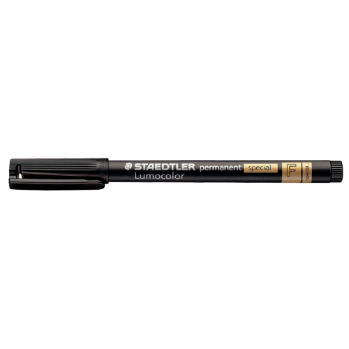 Marqueur permanent Lumocolor, Noir, Pointe Fin Helyx Safety & Industrial Supplies
