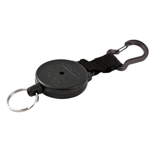 Porte-cl&eacute;s Securit, Polycarbonate, C&acirc;ble 48", Fixation Mousqueton Helyx Safety & Industrial Supplies