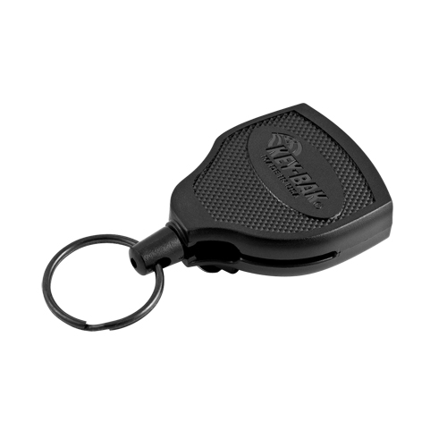 Porte-cl&eacute;s autor&eacute;tractable robuste Super48, Polycarbonate, C&acirc;ble 48", Fixation Agrafe de ceinture Helyx Safety & Industrial Supplies