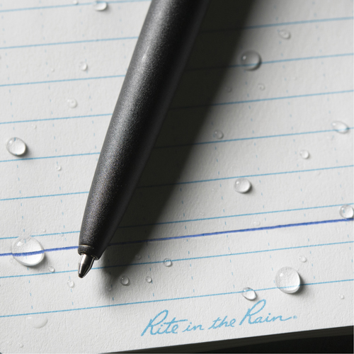 All-Weather Metal Pen, Blue, 0.8 mm, Retractable Helyx Safety & Industrial Supplies