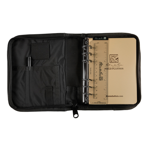 Field Planner Starter Kit, Soft Cover, Black, 0 Pages, 4-5/8" W x 7" L Helyx Safety & Industrial Supplies