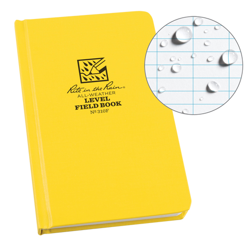 Bound Book, Hard Cover, Yellow, 160 Pages, 4-5/8" W x 7-1/4" L Helyx Safety & Industrial Supplies