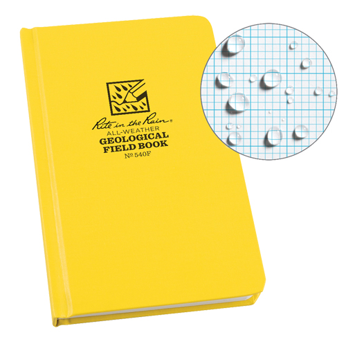 Livre reli&eacute;, Couverture rigide, Jaune, 160 Pages, 4-5/8" , 7-1/4"  Helyx Safety & Industrial Supplies