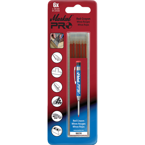Refill for Markal&reg; PRO Mechanical Holder, 2.8 mm Helyx Safety & Industrial Supplies