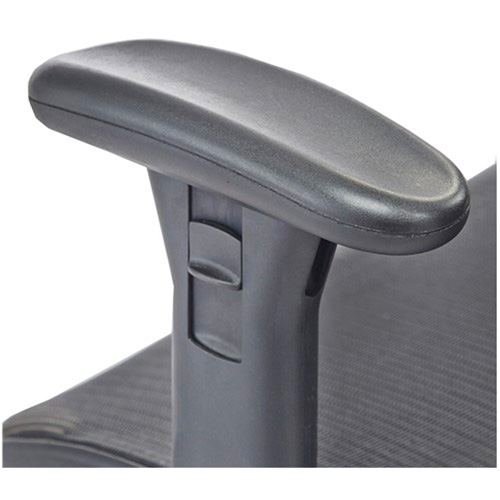 Economical Big & Tall Chair, Mesh, Black, 450 lbs. Capacity Helyx Safety & Industrial Supplies