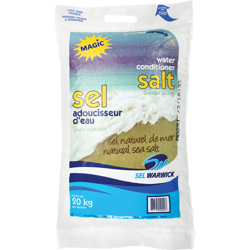 Sel adoucisseur d'eau Magic, 44,1 lb (20 kg), Sac Helyx Safety & Industrial Supplies