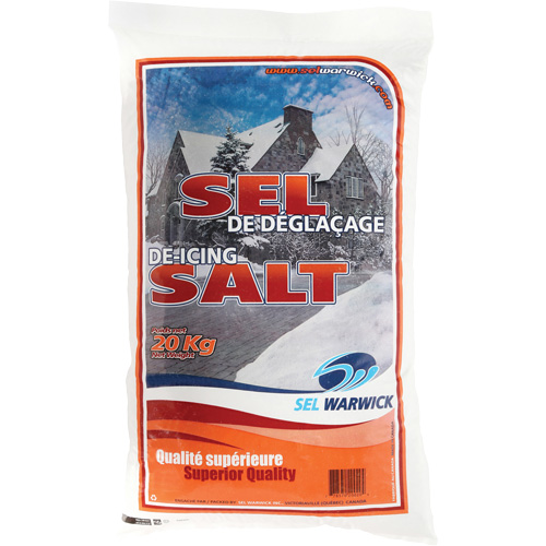 Sel fondant &agrave; glace, 44,1 lb (20 kg), Sac, -10°C (14°F) Helyx Safety & Industrial Supplies