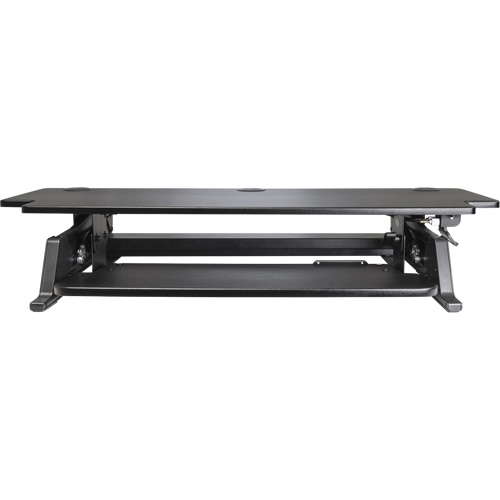 Goya Sit-Stand Workstation, Desktop Unit, 20" H x 42" W x 16" D, Black Helyx Safety & Industrial Supplies