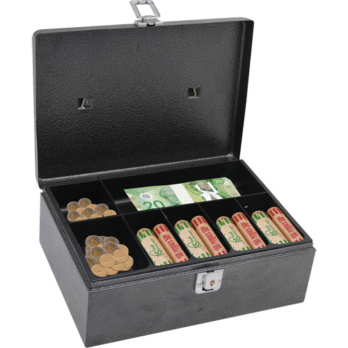 Cash Box with Latch Lock Helyx Safety & Industrial Supplies