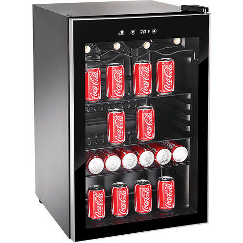 Beverage & Wine Cooler, 31-2/5" H x 20-2/5" W x 21-2/5" D, 4.5 cu. ft. Capacity Helyx Safety & Industrial Supplies