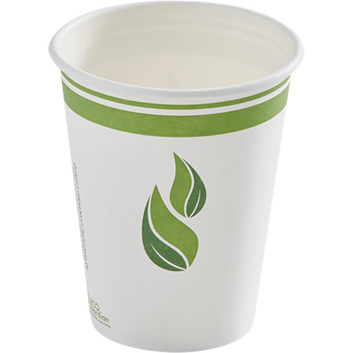 Bare&reg; Compostable Hot Cups, Paper, 8 oz., Multi-Colour Helyx Safety & Industrial Supplies