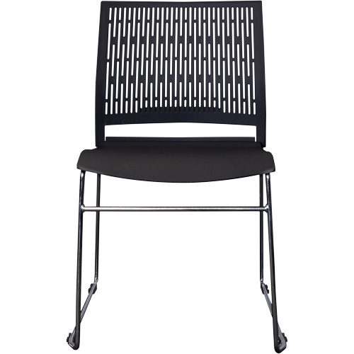 Chaises empilables s&eacute;rie Activ, Polypropyl&egrave;ne, Hauteur 32-3/8", Capacit&eacute; 275 lb, Noir Helyx Safety & Industrial Supplies