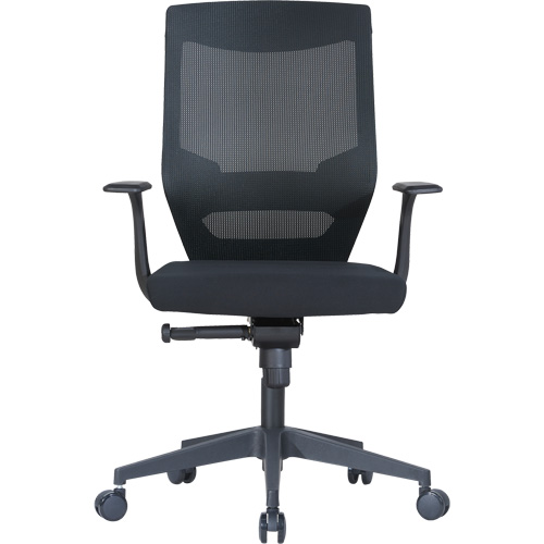 Chaise de bureau ajustable &agrave; basculement synchronis&eacute; s&eacute;rie Activ, Tissu/Mailles, Noir, Capacit&eacute; 275 lb Helyx Safety & Industrial Supplies