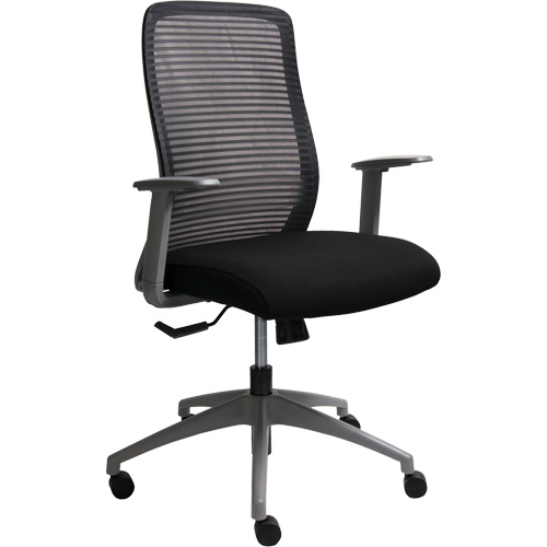 Era Series Adjustable Office Chair, Fabric/Mesh, Black, 275 lbs. Capacity Helyx Safety & Industrial Supplies
