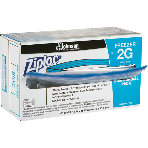 Sacs de cong&eacute;lation Ziploc Helyx Safety & Industrial Supplies