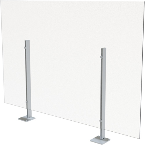 Vitre hygi&eacute;nique &agrave; montage en surface, 48" la x 36" h Helyx Safety & Industrial Supplies