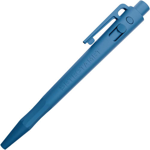 Stylo d&eacute;tectable aux rayons X et par les d&eacute;tecteurs de m&eacute;tal, Bleu, R&eacute;tractable Helyx Safety & Industrial Supplies