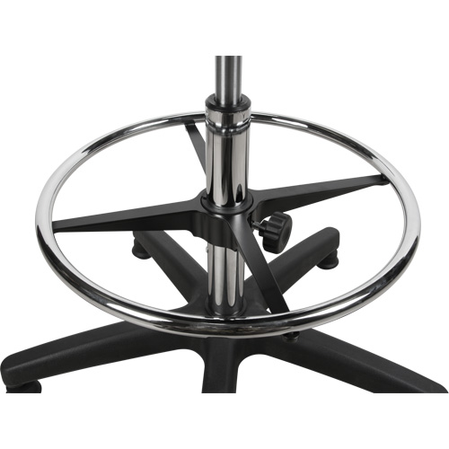 Heavy-Duty Ergonomic Stool, Stationary, Adjustable Height, 250 lbs. Capacity Helyx Safety & Industrial Supplies